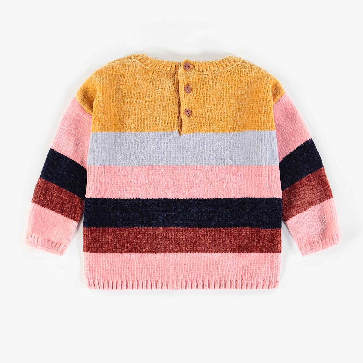 Knit Colour Block Fish Sweater