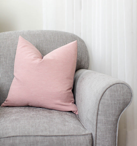 Colour Block Pink Pillow
