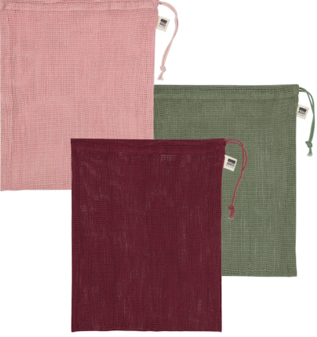 Le Marche Blush Produce Bags, Set of 3