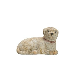 Vintage Reproduction Dog - Laying Down