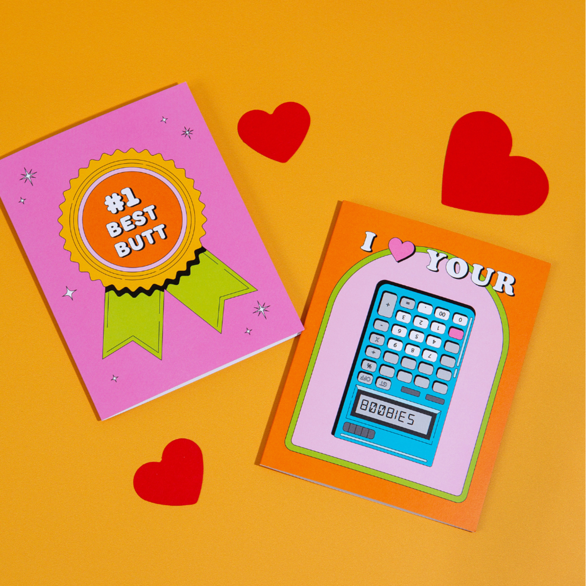 Boobies Calculator | Love Card