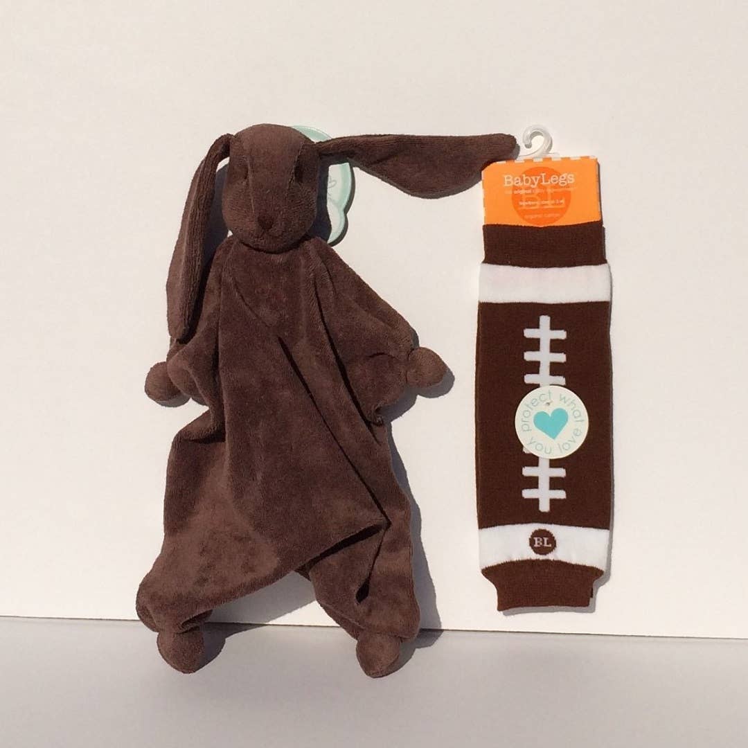 Hoppa - Organic Tino Bunny - Dark Brown