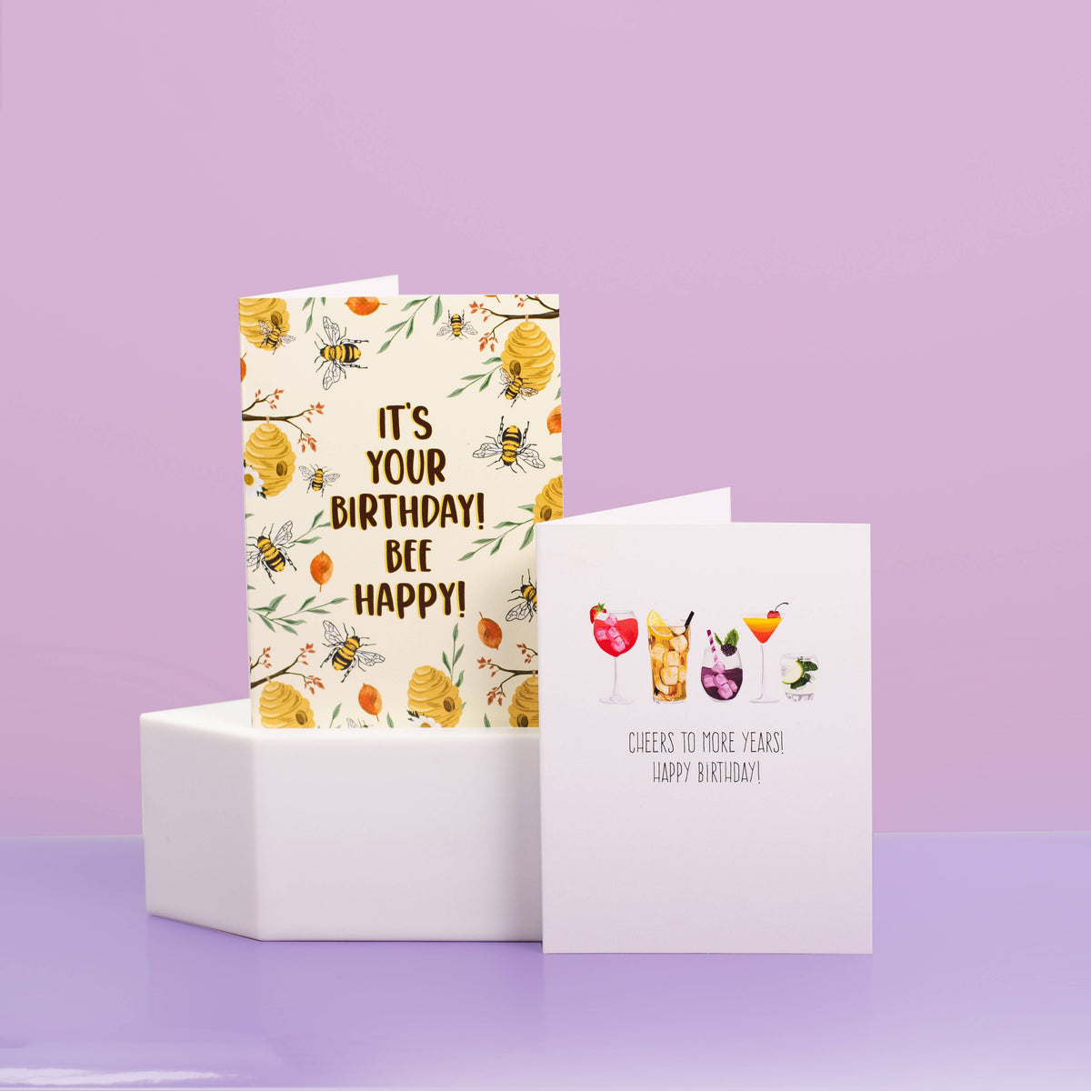 Cheers To More Years! Happy Birthday!  - Greeting Card