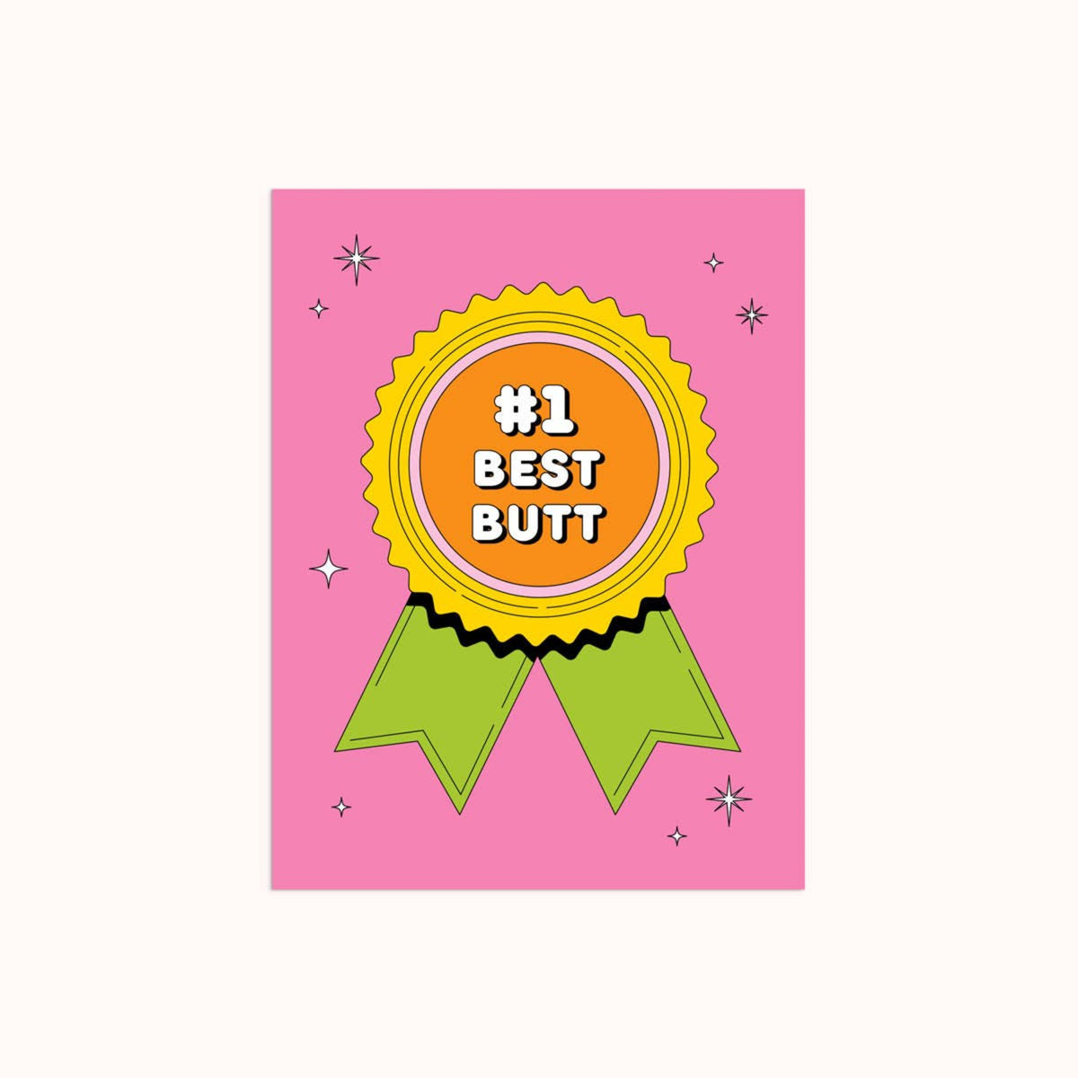 #1 Best Butt | Love Card