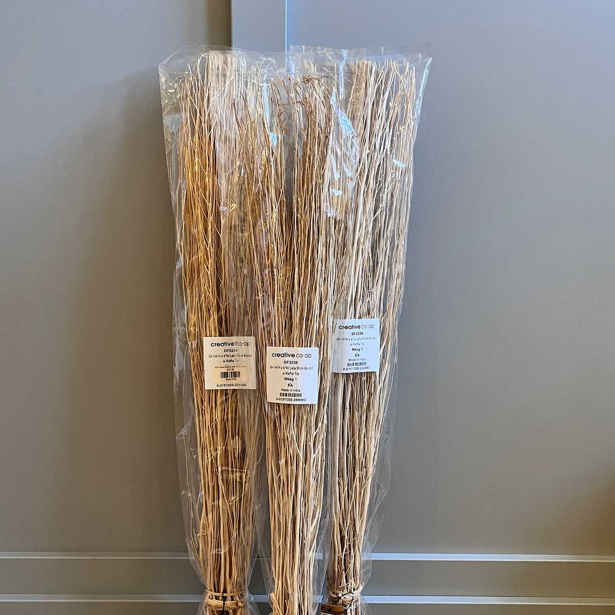 40&quot;H Dried Natural Jute Stick Bunch