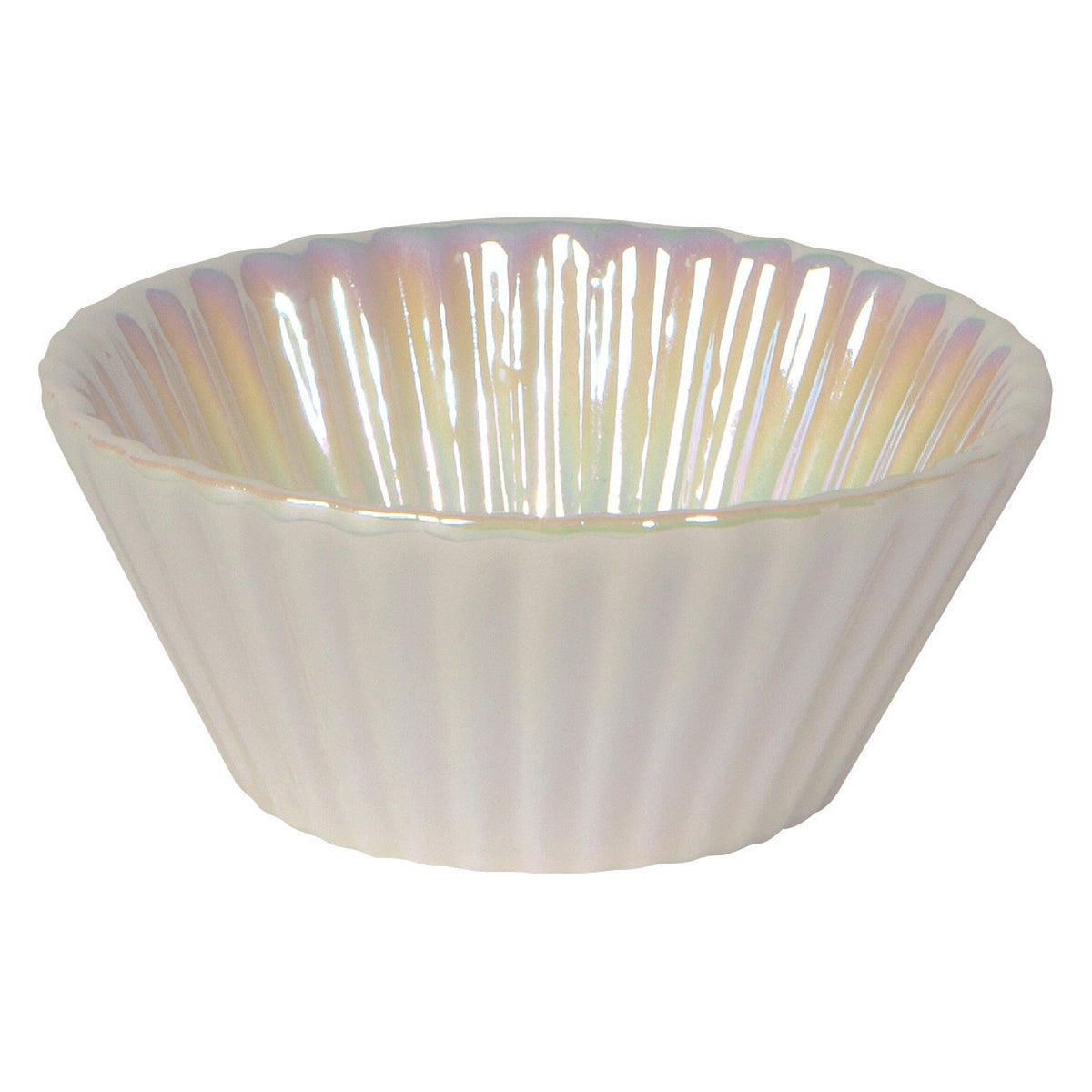 Imperfect Pearl White Baking Cup Set/6