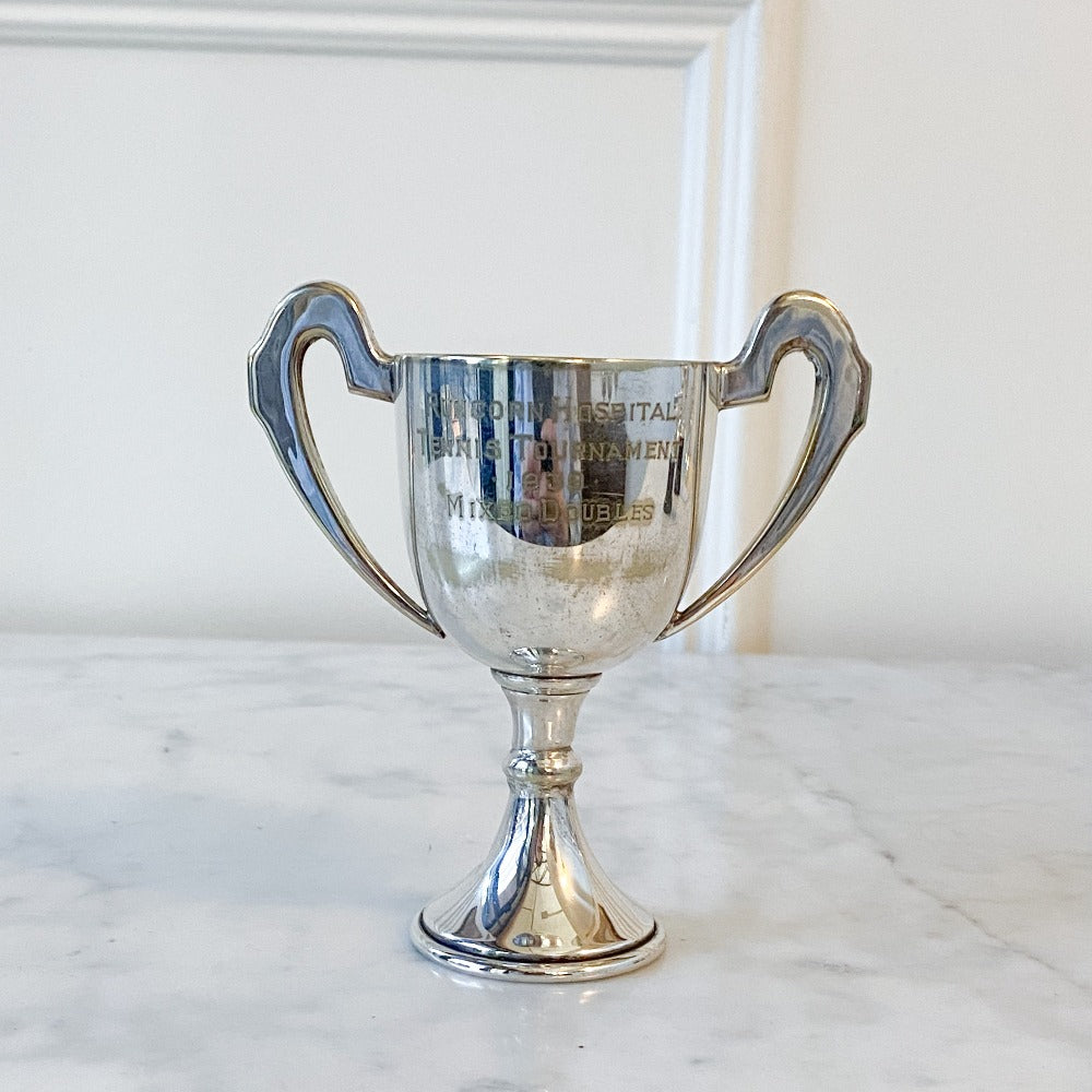 Antique Silver Plate Trophy