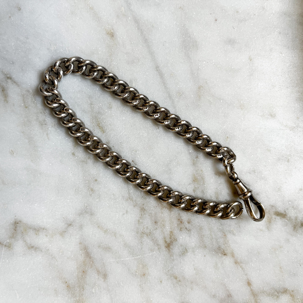 Antique Pocket Watch Chain Bracelet