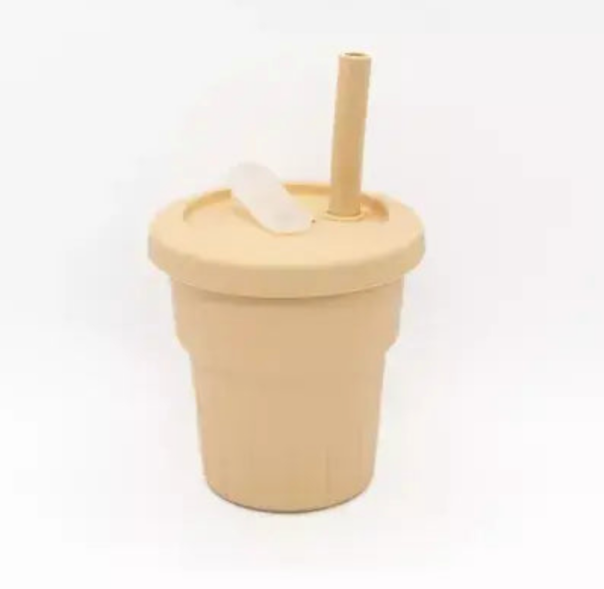 Silicone Cup - Ribbed Smoothie Cup | Ivory