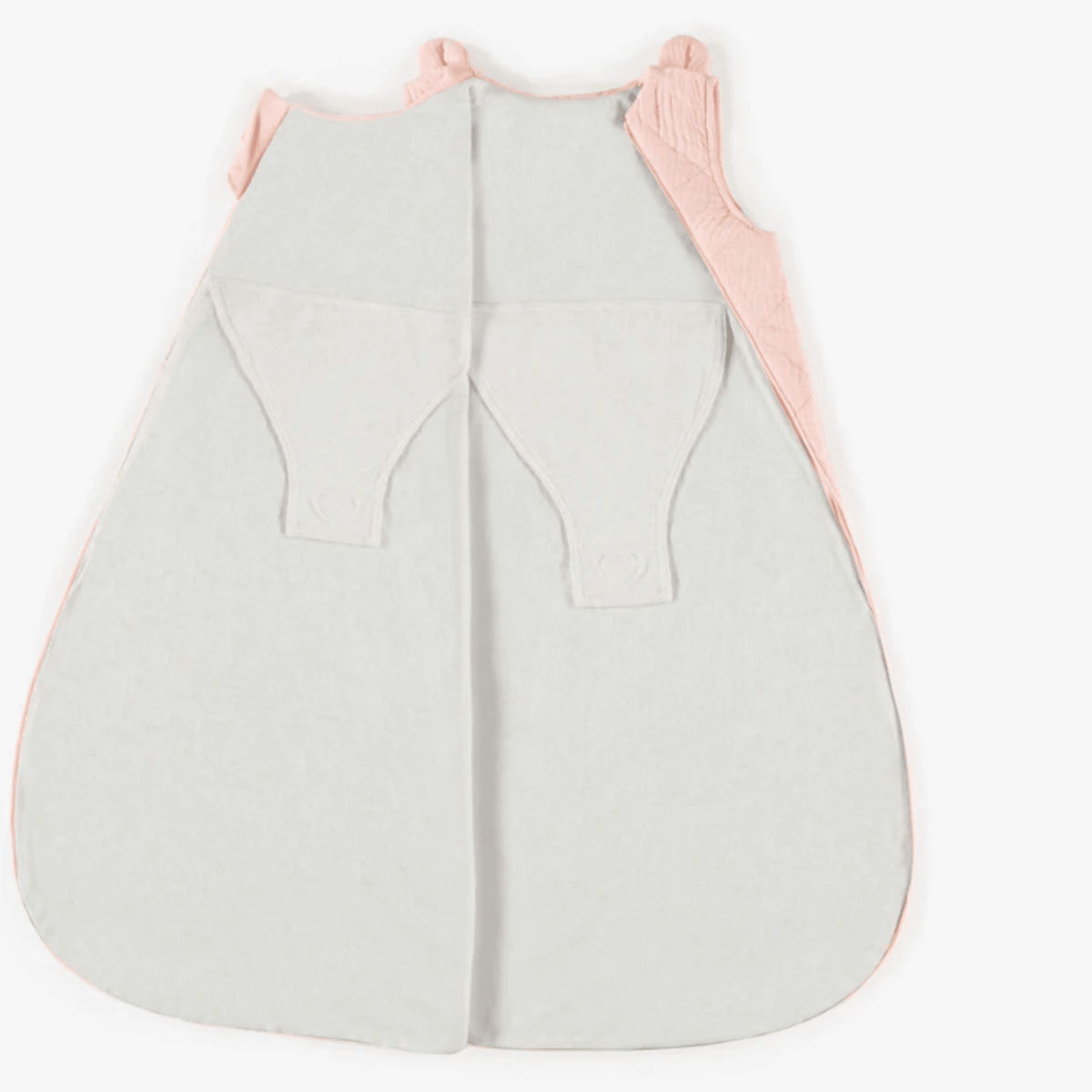 Pink Quilted Muslin Wearable Blanket in Organic Cotton, Newborn