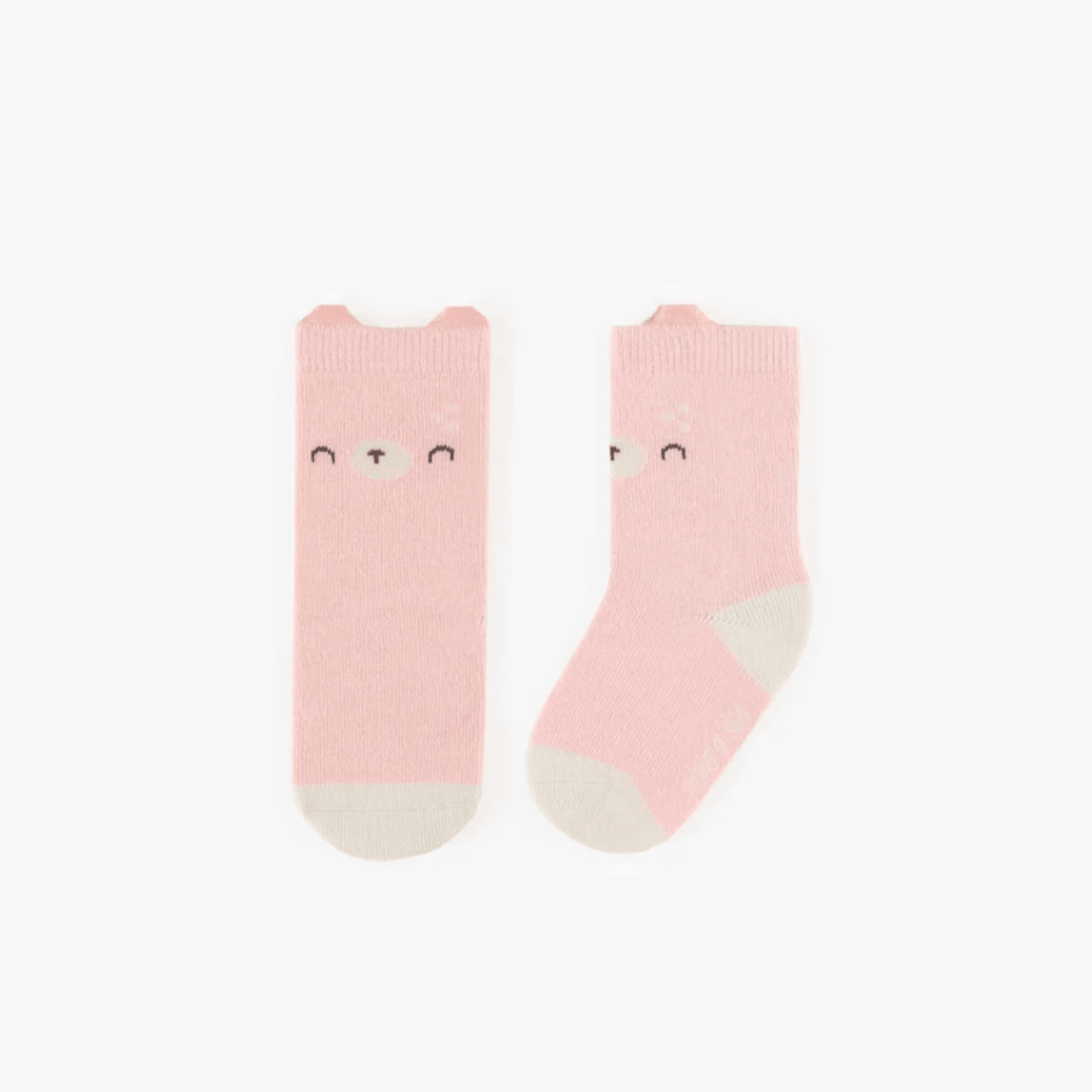 Pink Stretchy Socks, Newborn