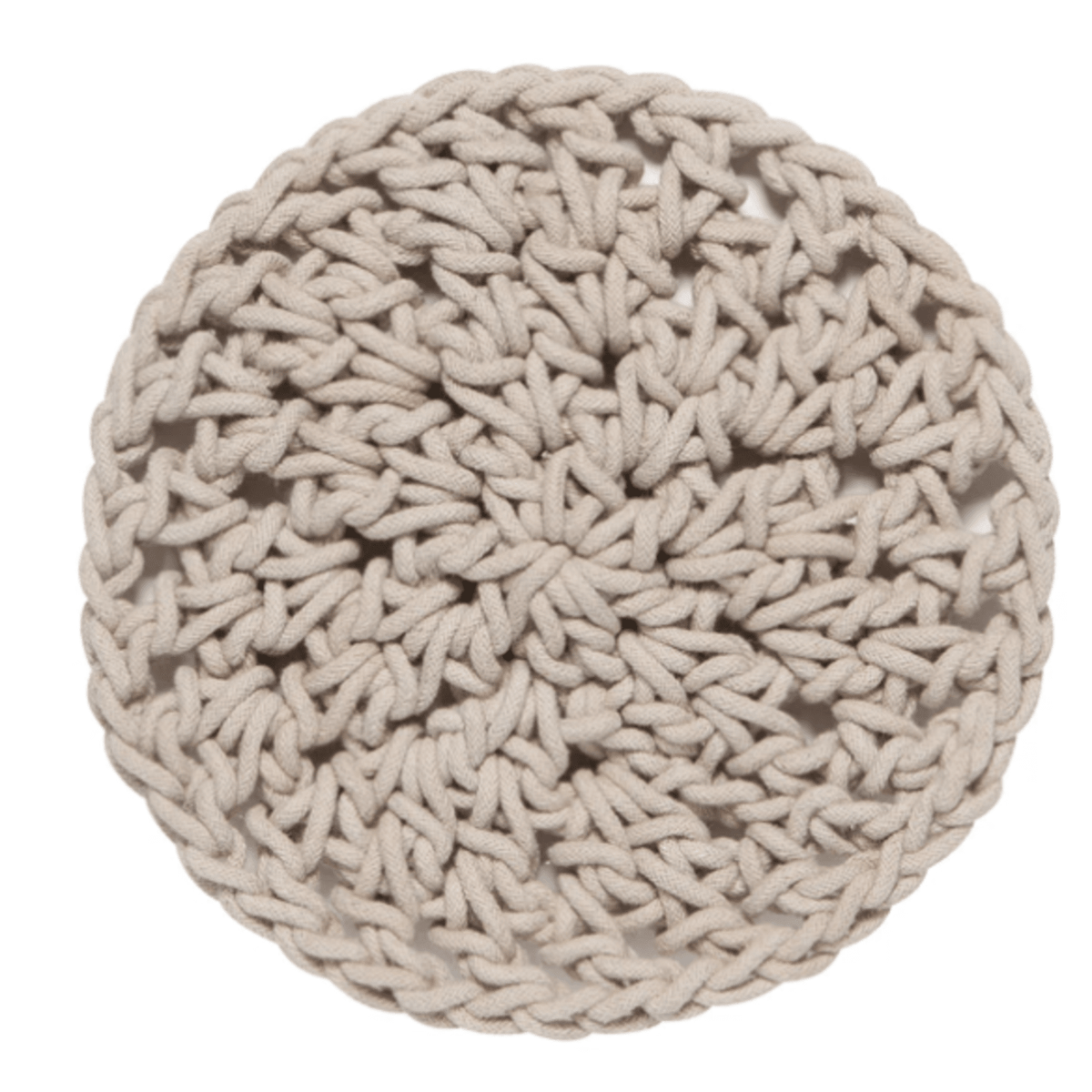 Dove Gray Knotted Trivet