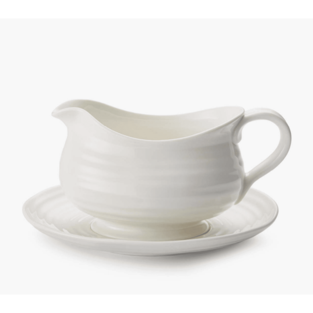 Portmeirion Sophie Conran Gravy Boat and Stand