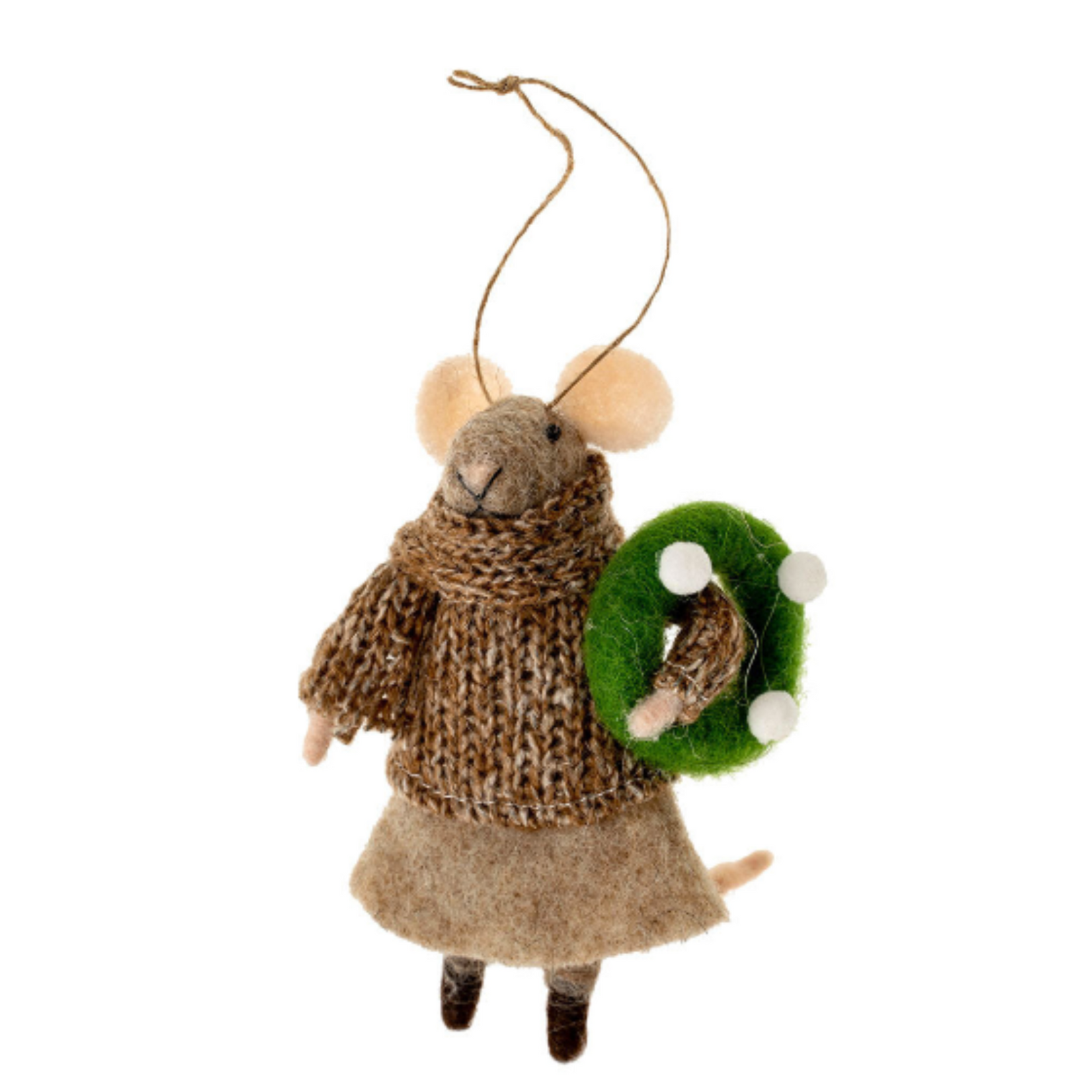 Felt Mice Ornaments and Decorations  Putti Celebrations Canada - Putti  Fine Furnishings