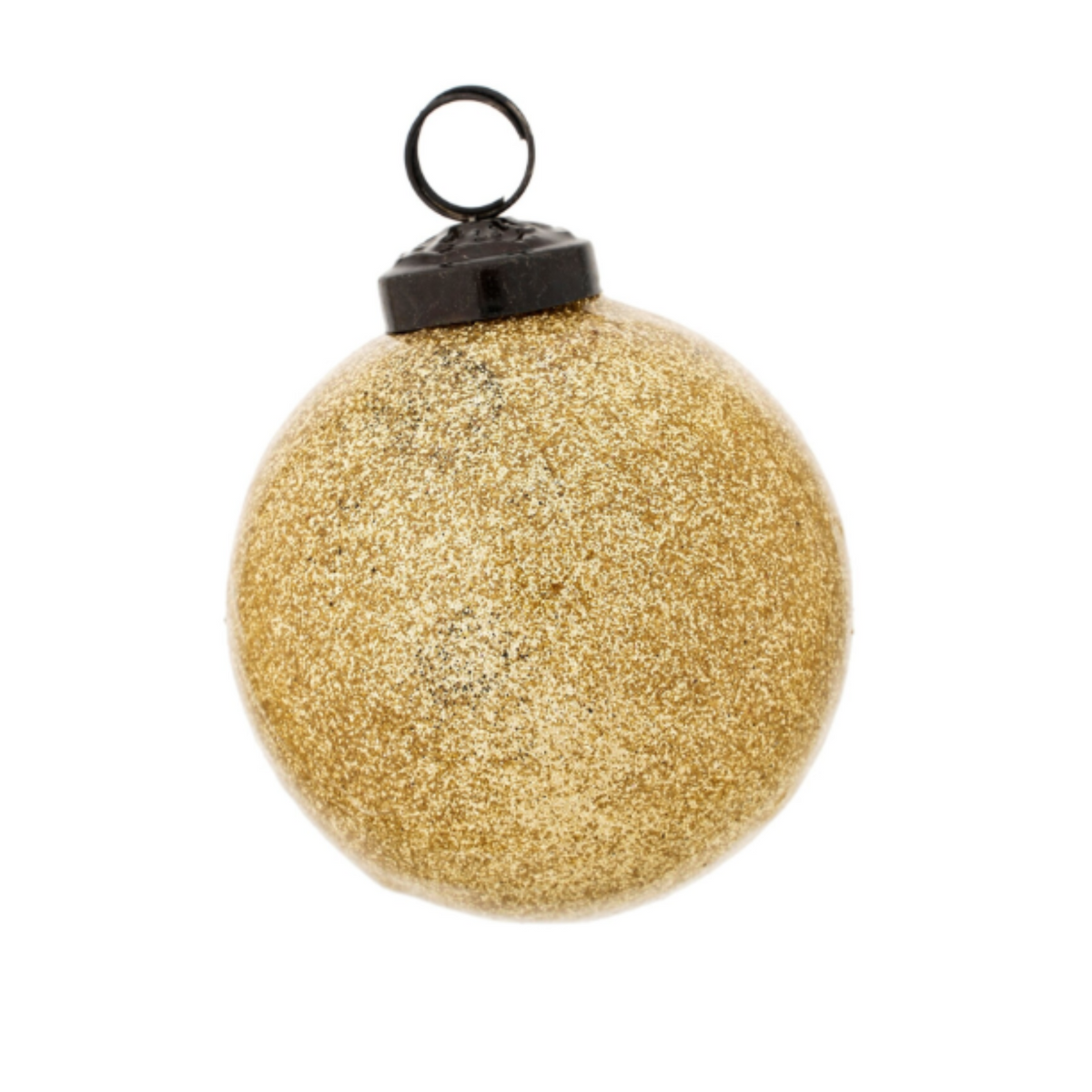 Glitter Ball Ornament S, Gold