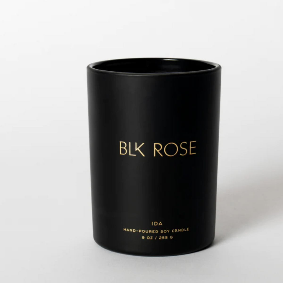 IDA Candle - Blk Rose
