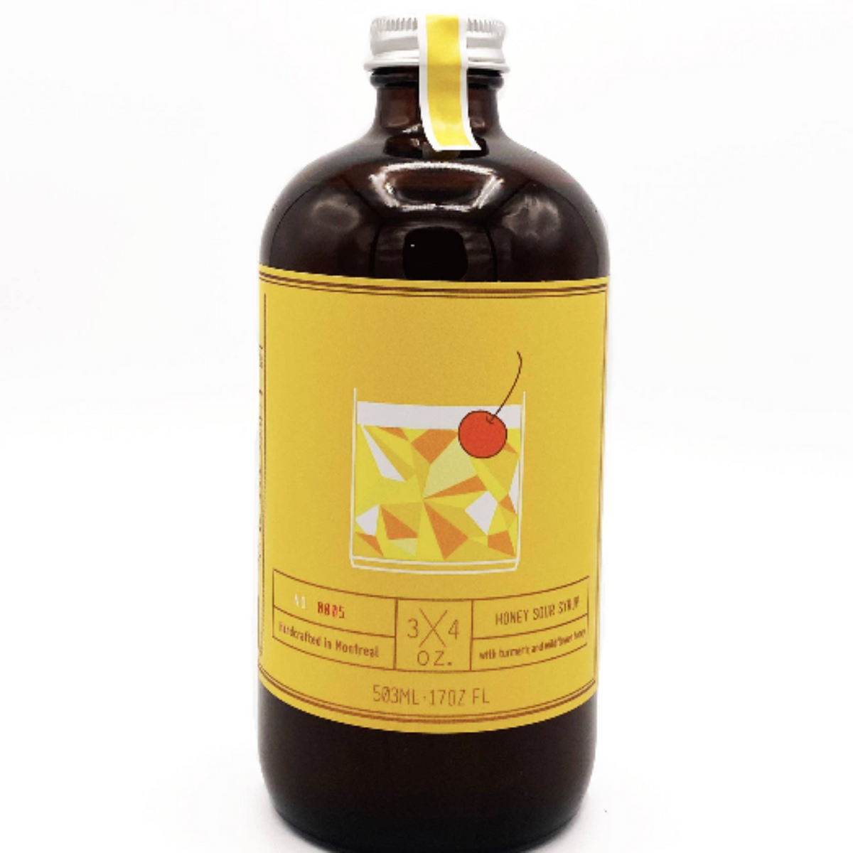 3/4 Oz. Tonic Maison - Honey Sour Syrup - 503 ml