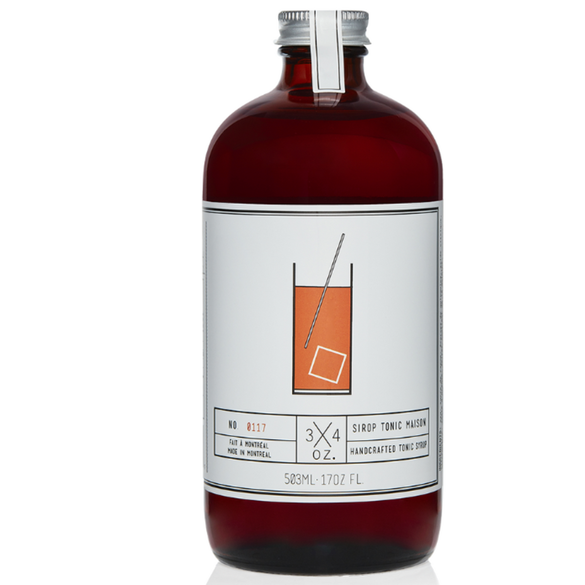3/4 Oz. Tonic Maison - Tonic Syrup - 503 mL