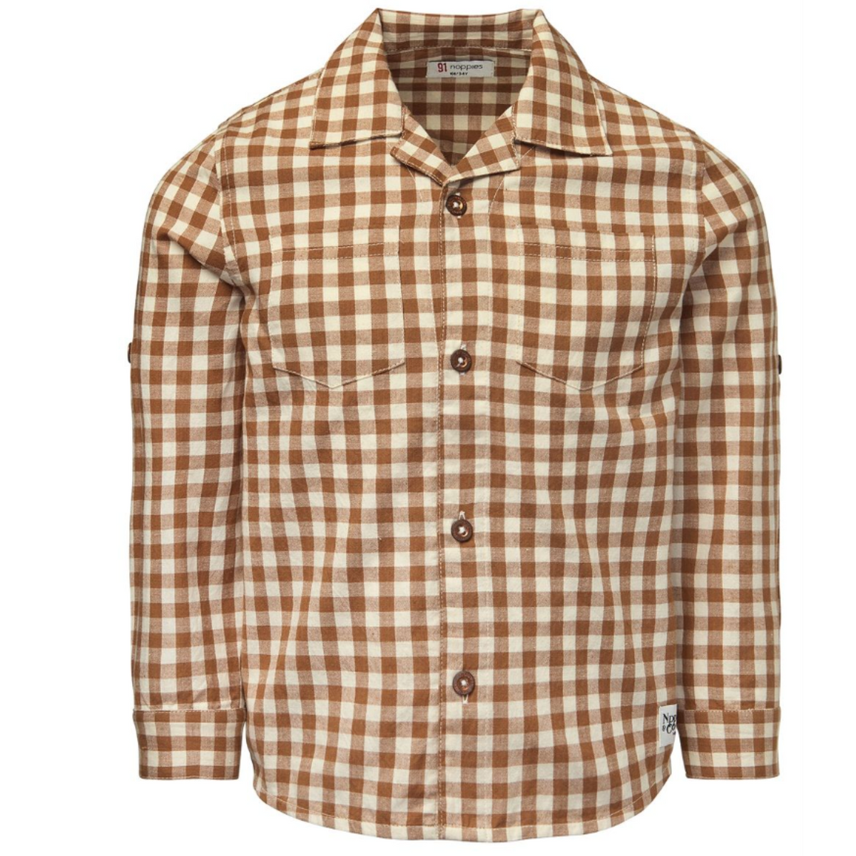 Caramel Checkered Longsleeve