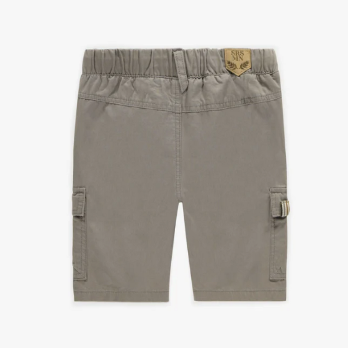 Grey Twill Cargo Shorts