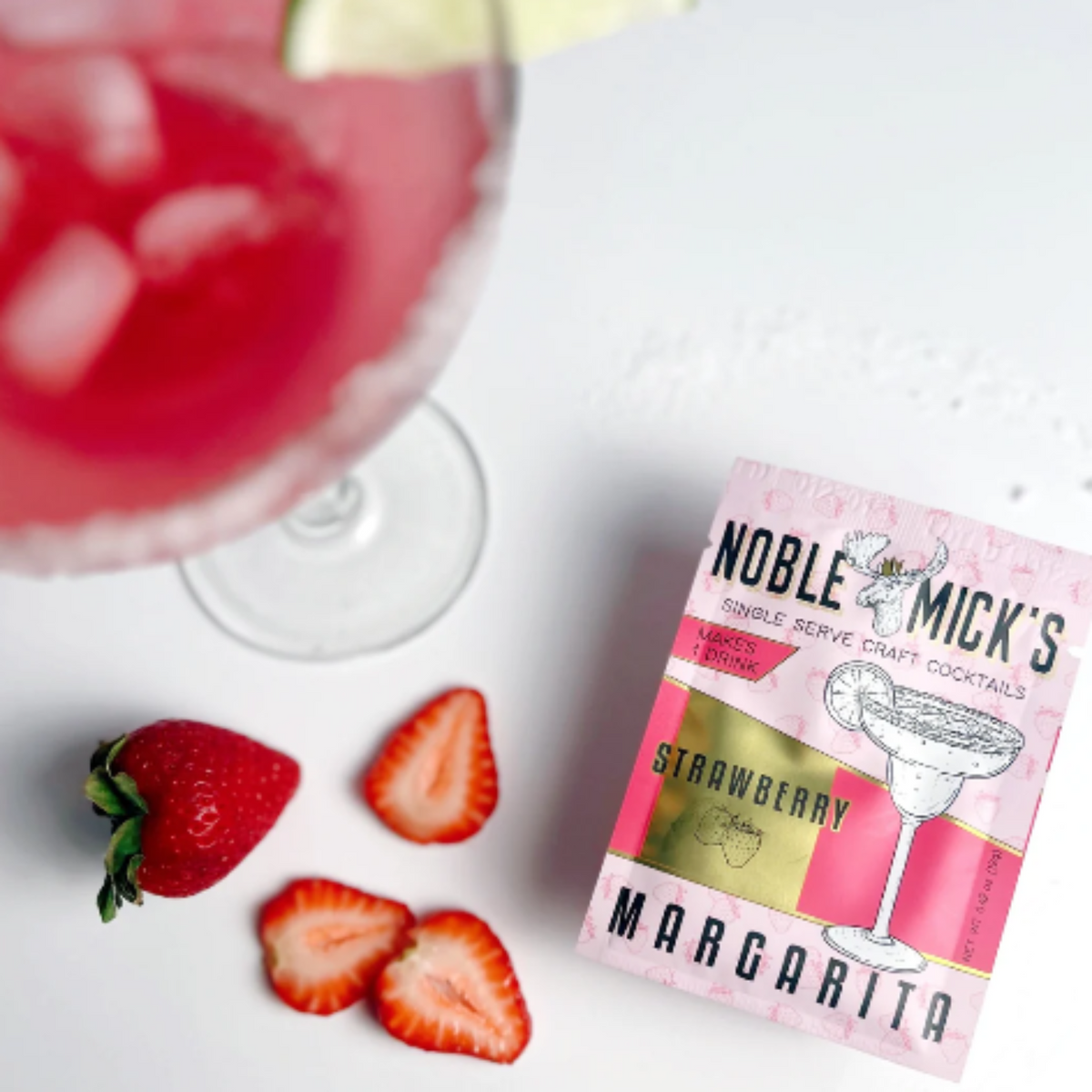 Strawberry Margarita - single serve craft cocktails