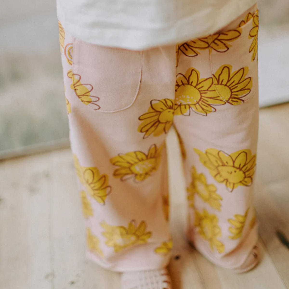 Baby Flower Power Pant, Pink