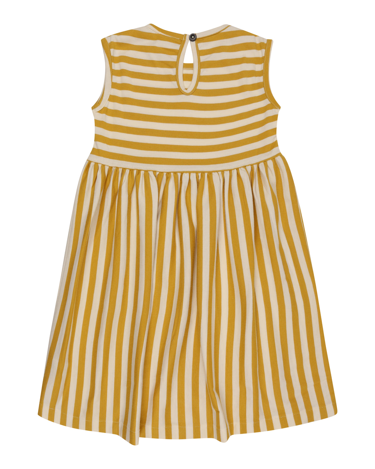 Mustard Wide Stripe Dress