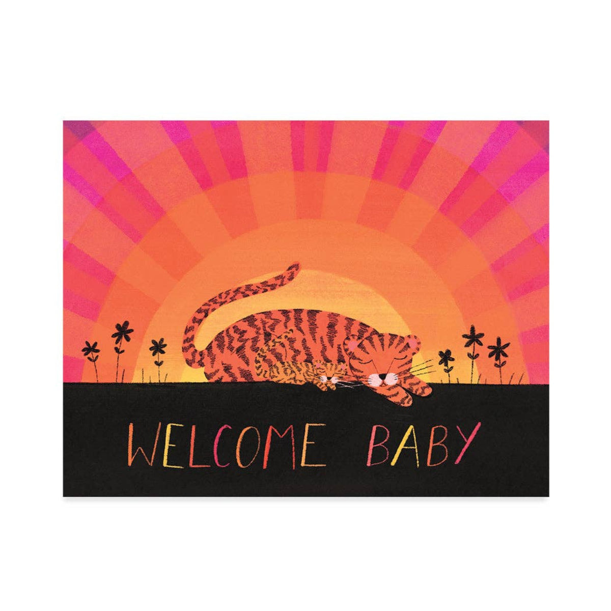 Little Tiger - Baby Card