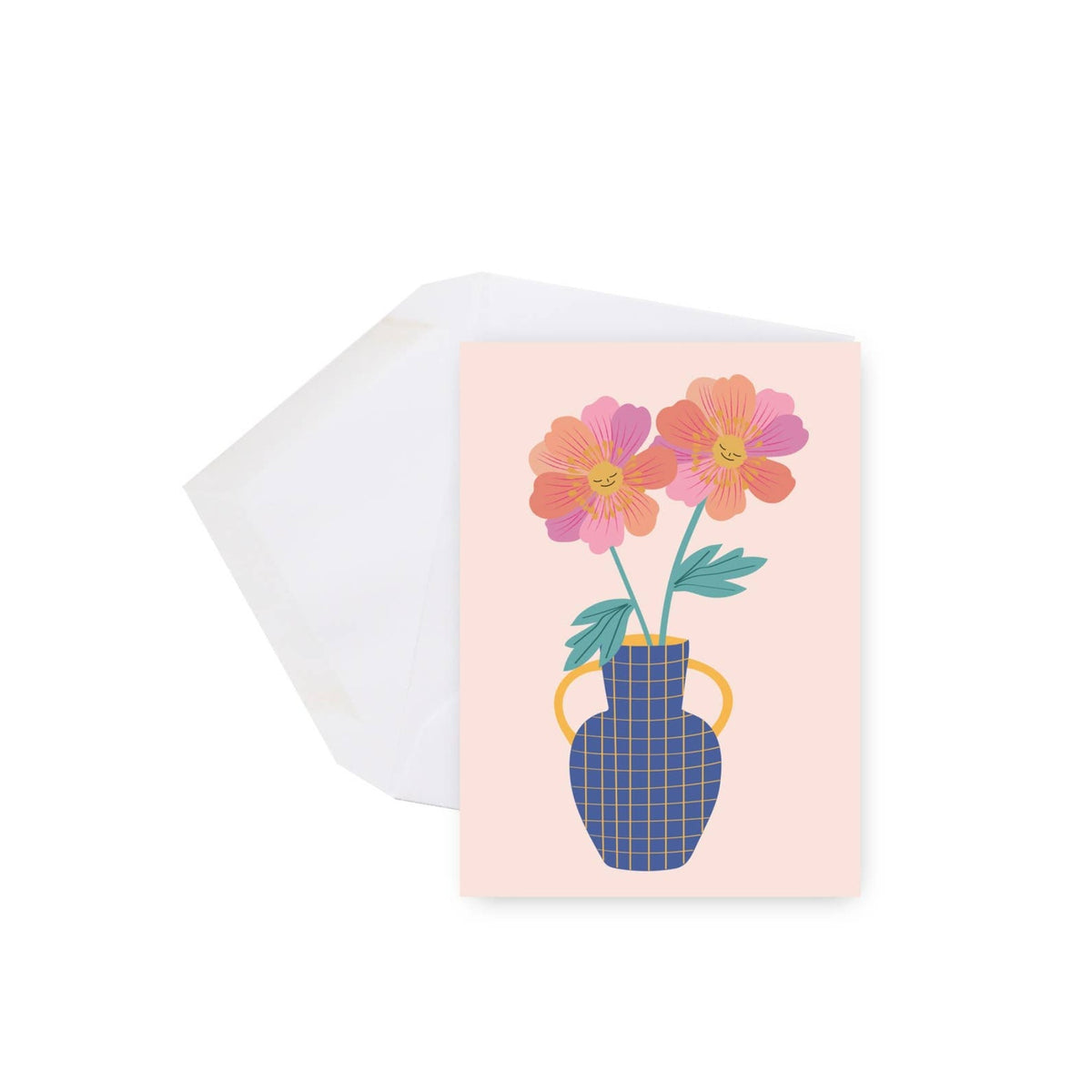 Mini Vase greeting card