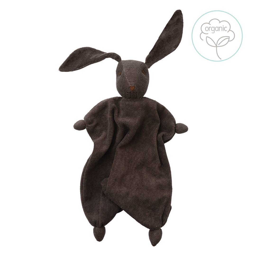 Hoppa - Organic Tino Bunny - Dark Brown