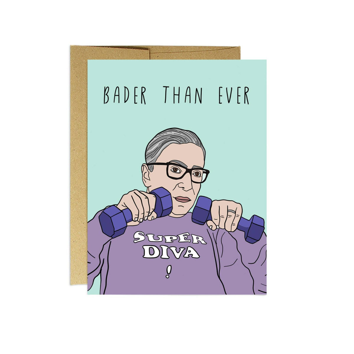 Party Mountain Paper co. - RBG Bader Than Ever | Everyday Card