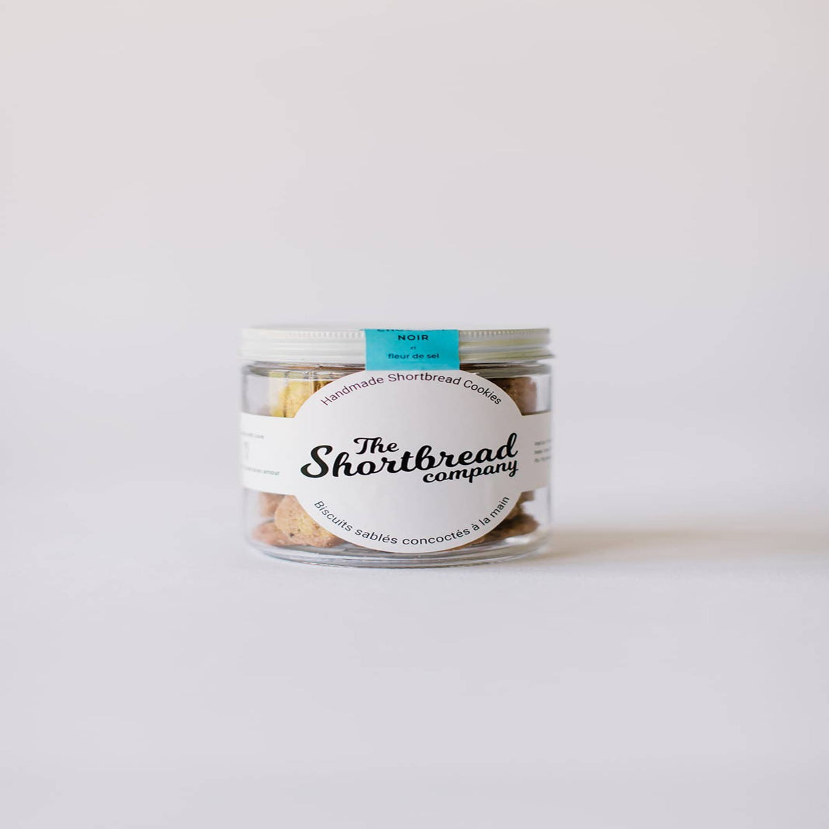 The Shortbread Company - Dark Chocolate w/ Fleur de Sel Mini Shortbread Cookie Jar