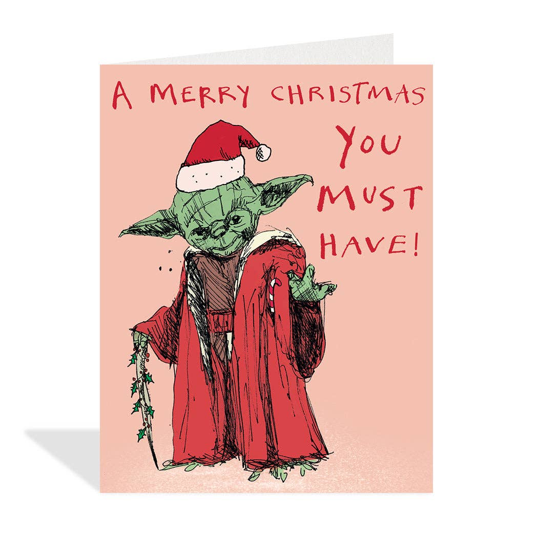 Yoda Christmas - Holiday Card