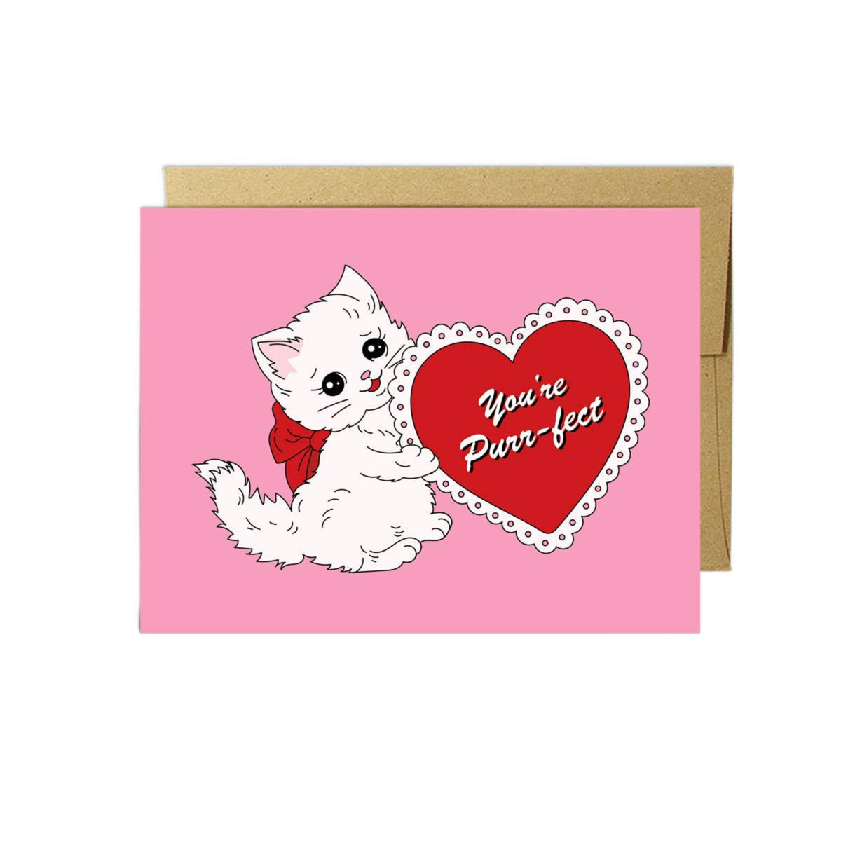 Party Mountain Paper co. - You&#39;re Purr-fect  | Valentine&#39;s Day