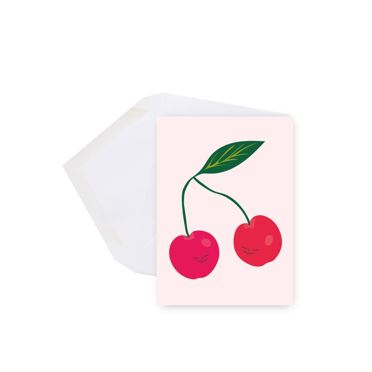 Mini Cherry greeting card