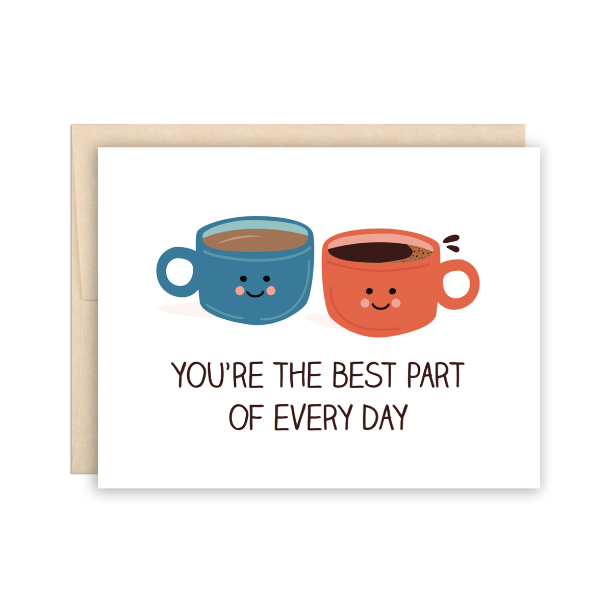 Coffee Love Valentine&#39;s Day, Anniversary Greeting Card