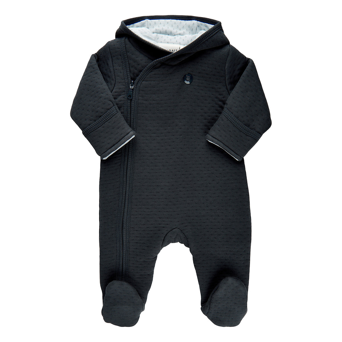 Quilted Wholesuit, Ebony