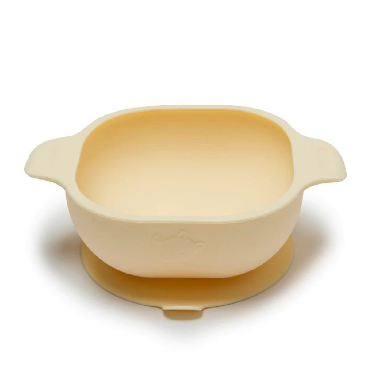 Silicone Suction Snack Bowl, Sunny Yellow