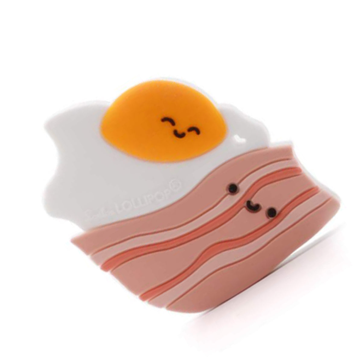 Bacon and Egg Single Teether