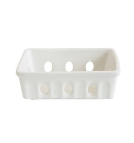 Stoneware Berry Basket Soap Dish