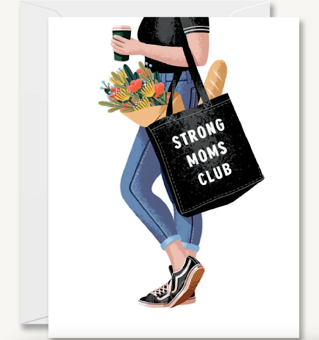 Strong Moms Club Card