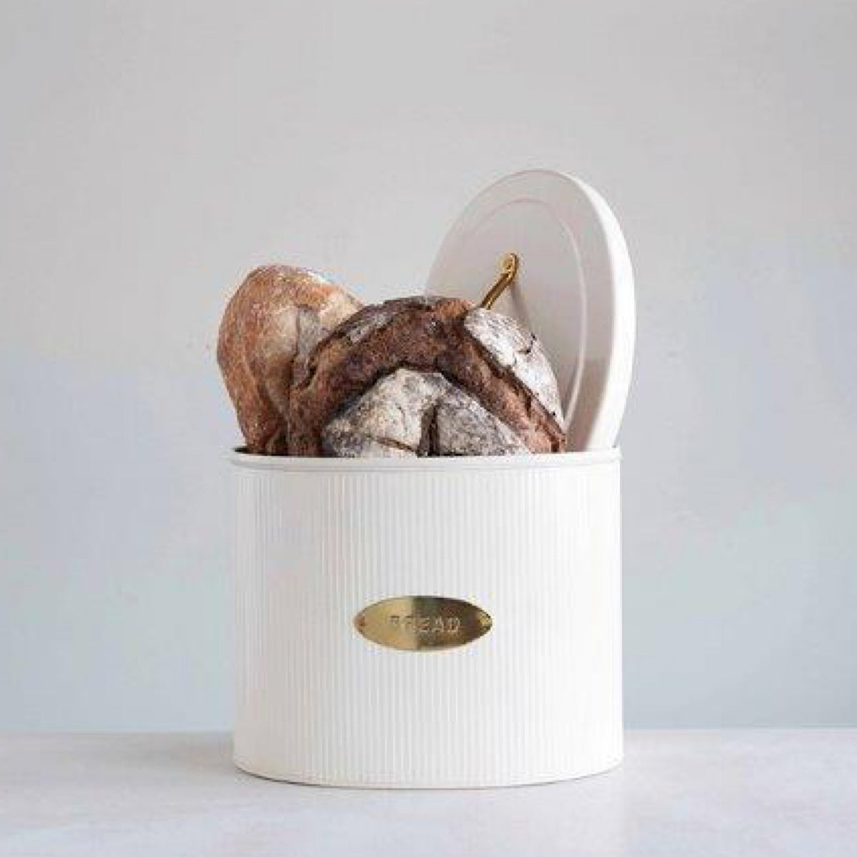 Oval Bread Box