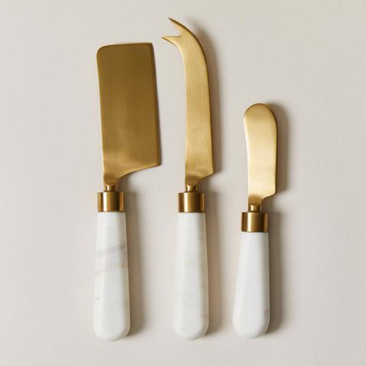 Weston Marble Cheese Knives