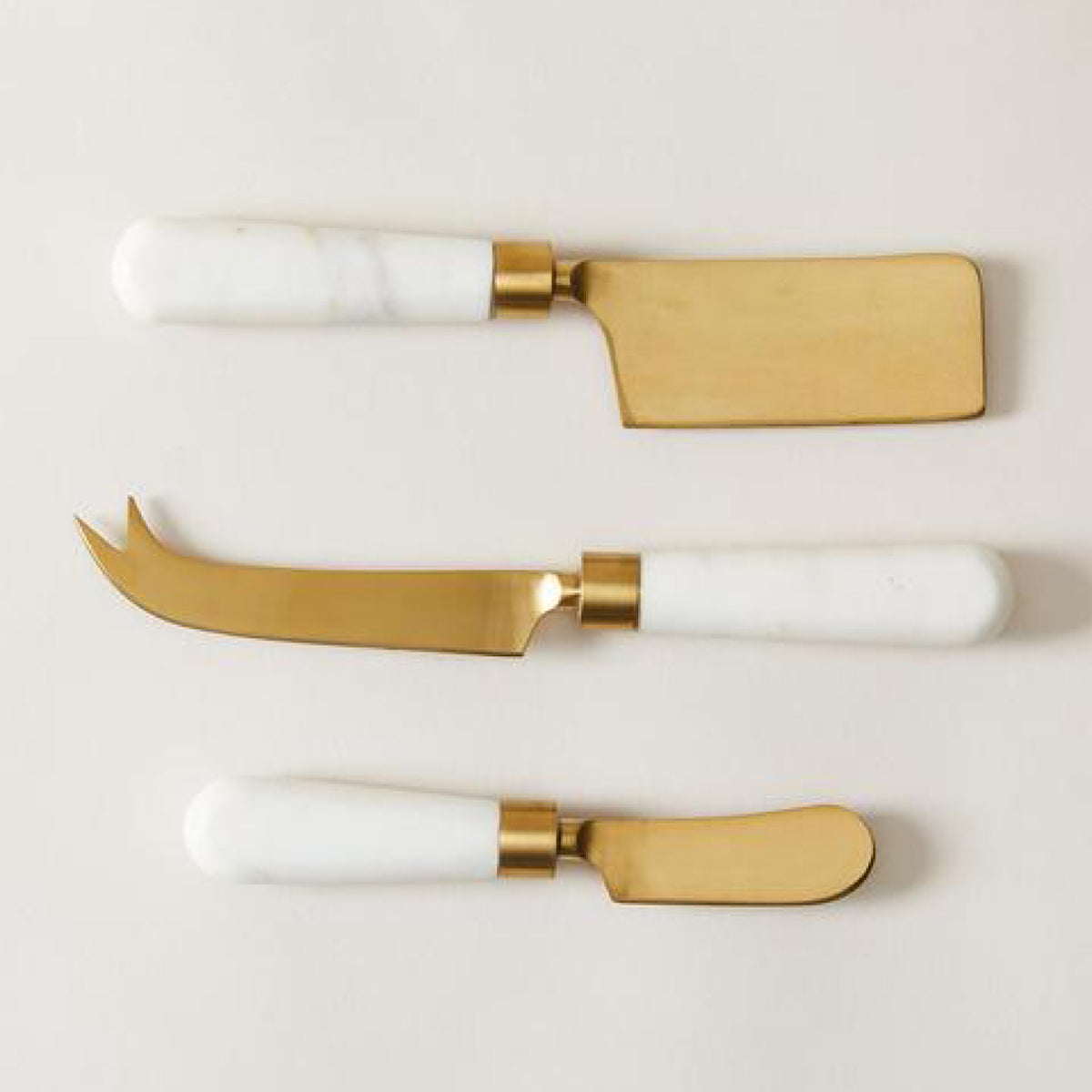 Weston Marble Cheese Knives
