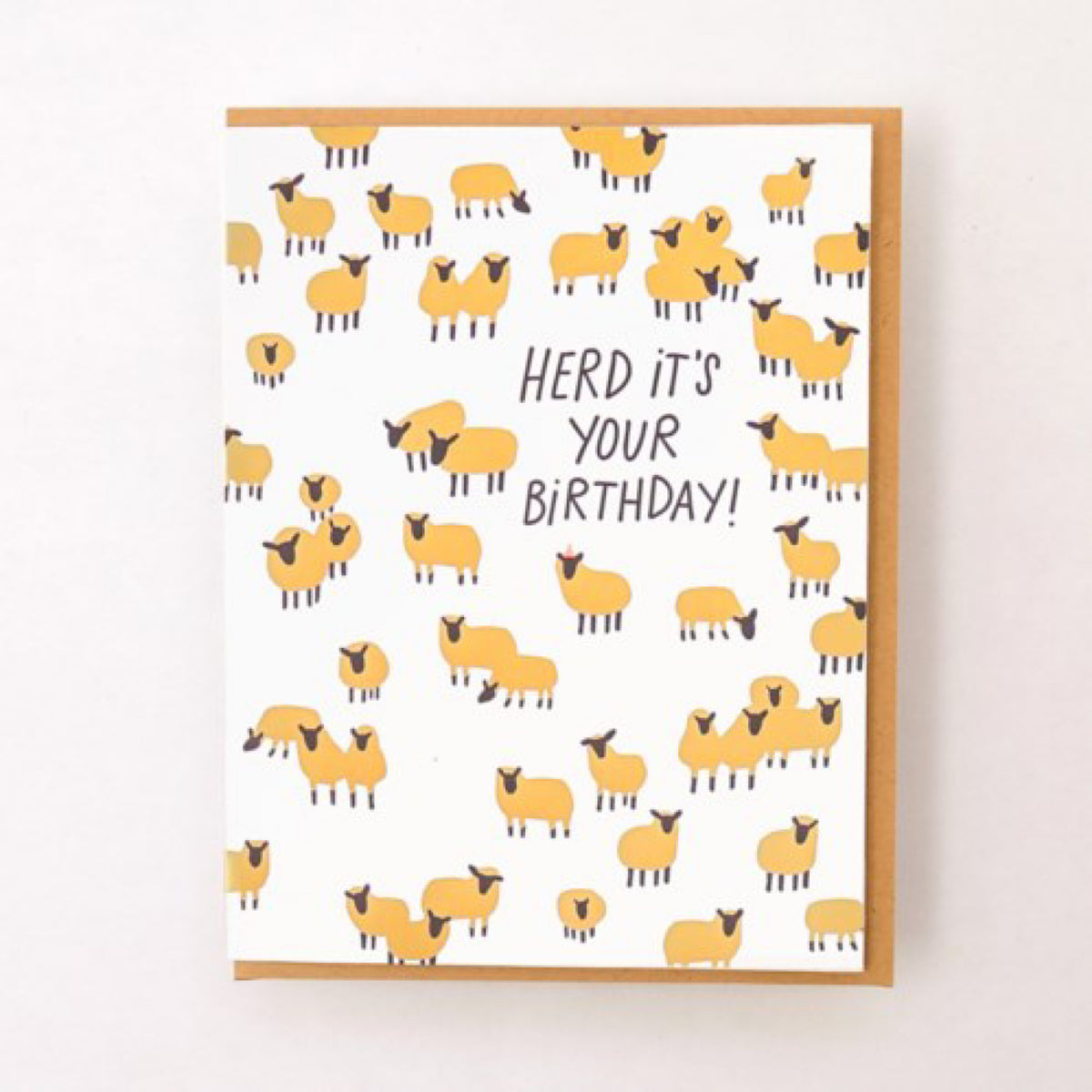 Herd It&#39;s Your Birthday Card