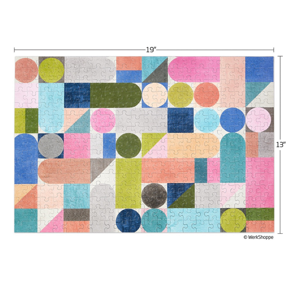 Abstract Geometric 300 Piece Jigsaw Puzzle