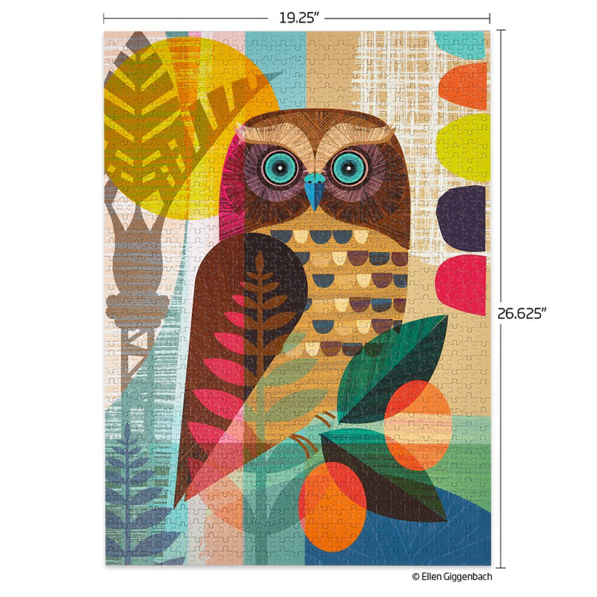 Ruru Owl 1000 Piece Jigsaw Puzzle