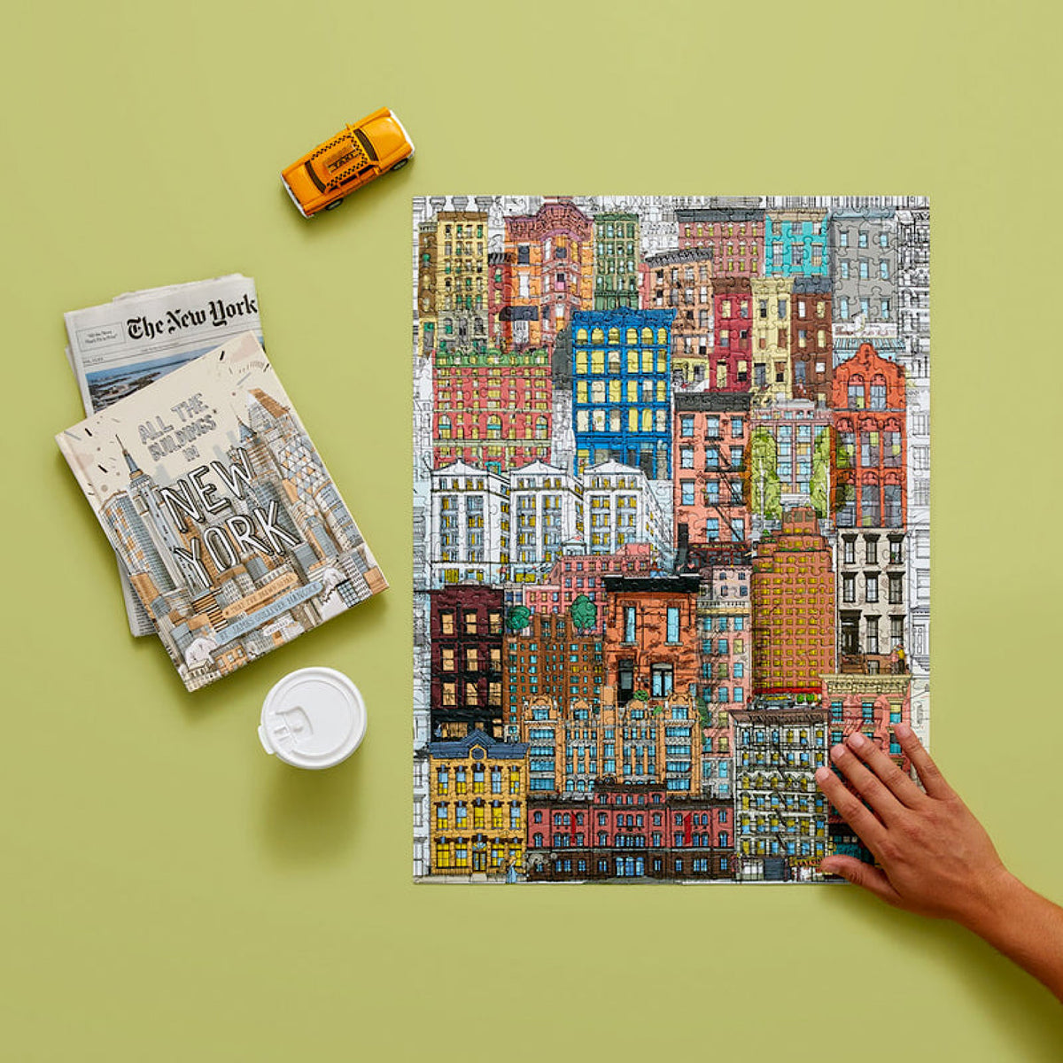 City Life 500 Piece Jigsaw Puzzle