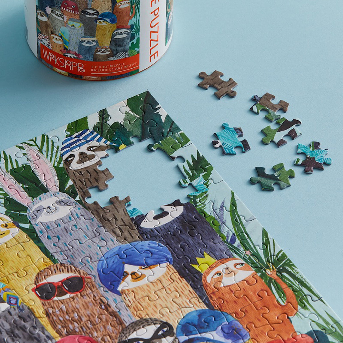 Sloth Squad 250 Piece Jigsaw Puzzle