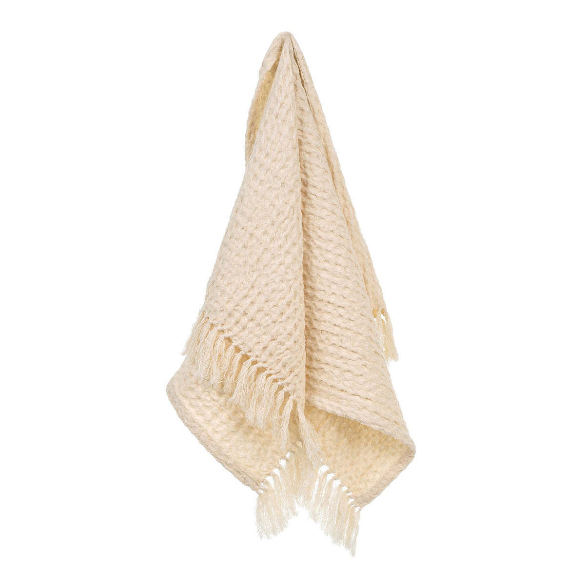 Waffle Hand Towel, Natural